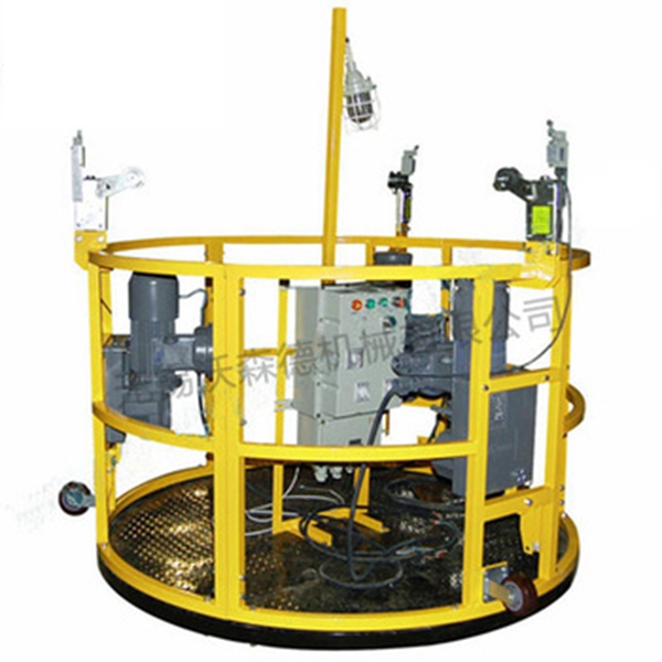 Anti-explosion suspended platform